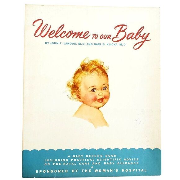 Other - Vintage Baby Book 1955 Mid Century